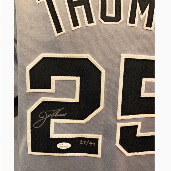 Jim Thome Chicago White Sox Signed Autographed Jersey CHI TOWN Limited Edition - Picture 6 of 7